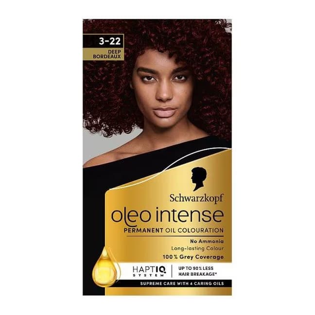 Oleo Intense Deep Bordeaux Permanent Hair Dye