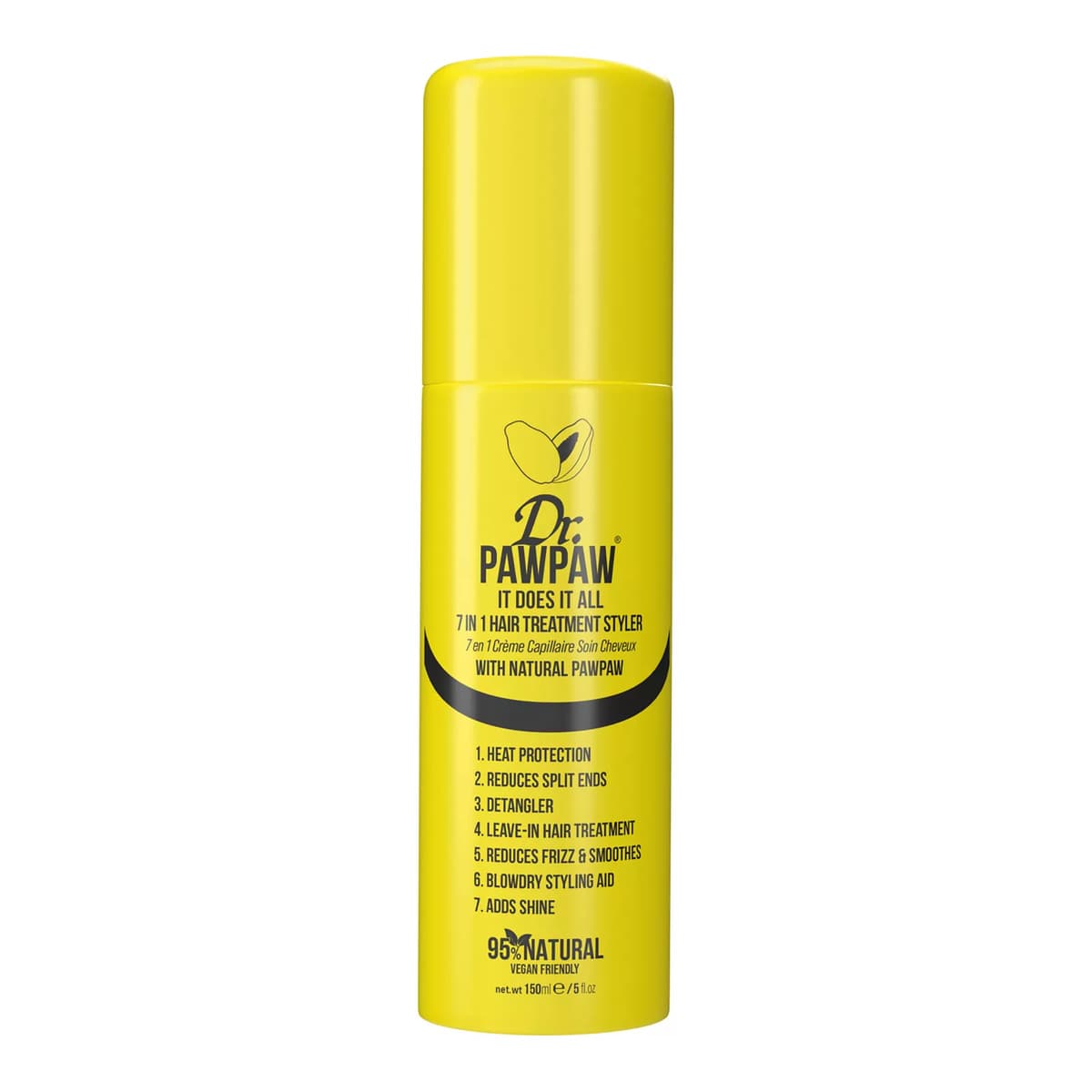 It Does It All 7 In 1 Hair Treatment Styler - Leave In and Heat Protection Spray for All Hair Types
