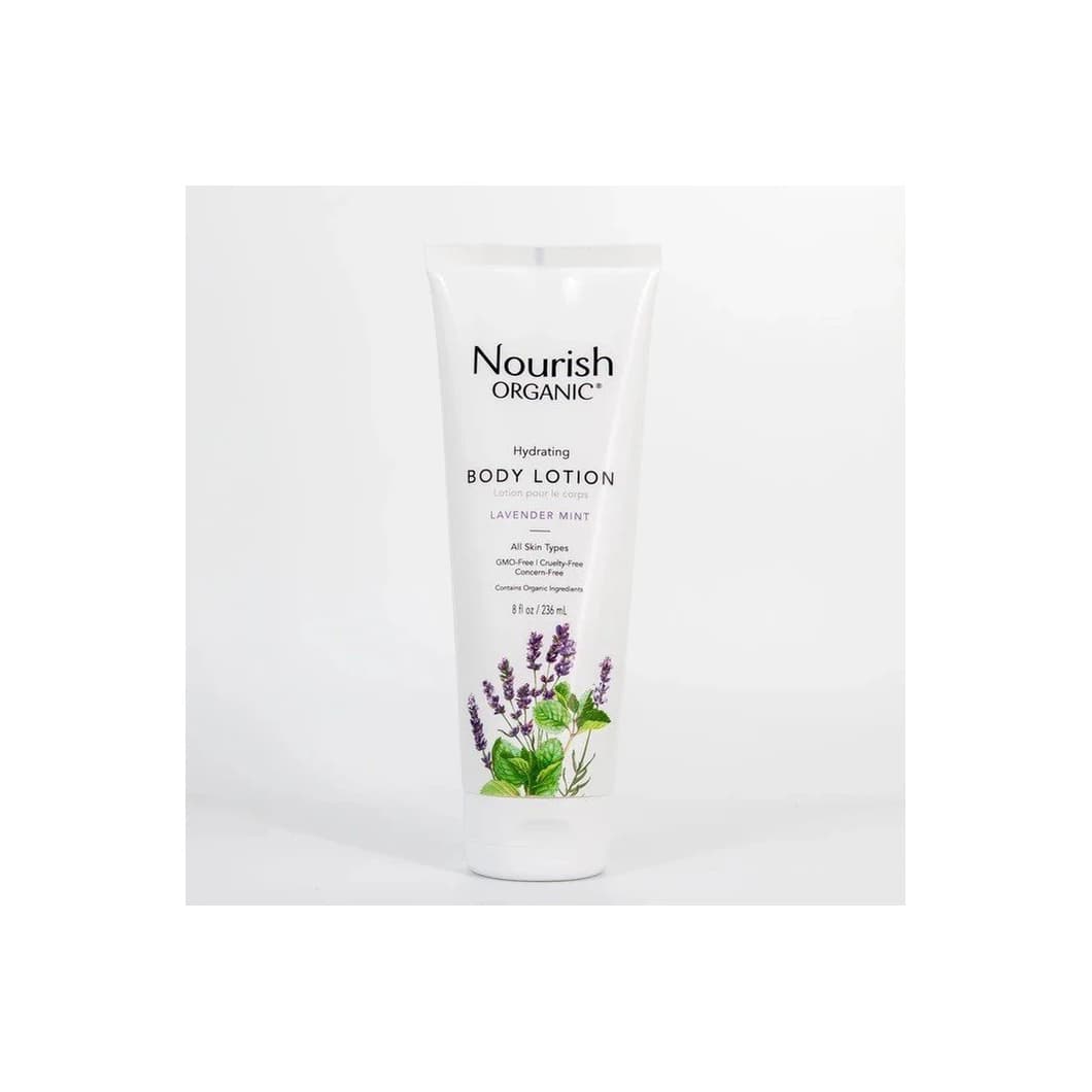 Hydrating Body Lotion Lavender Mint by Nourish Organic - Lotion