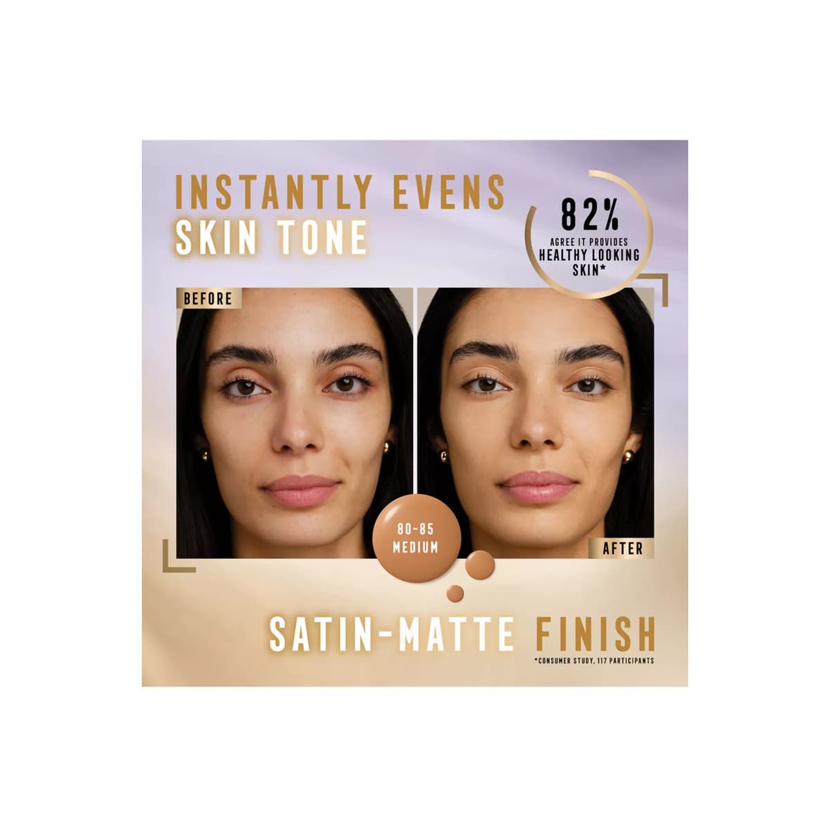 Miracle Pure Skin Reset Serum Foundation, Medium 80 to 85