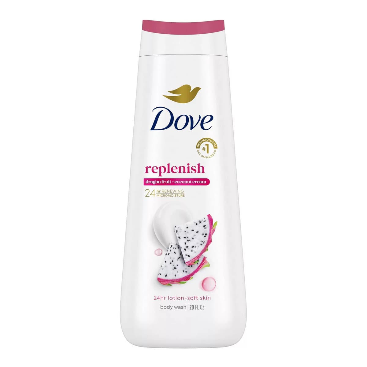 Replenishing Body Wash - Dragon Fruit & Coconut Cream 24hr Lotion-Soft Skin