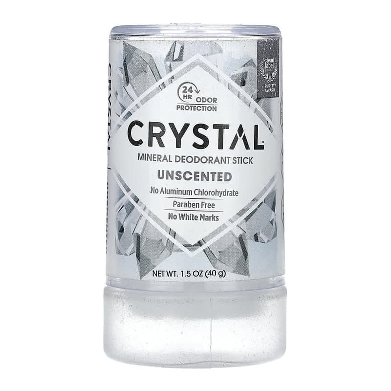 Mineral Deodorant Stick, Unscented