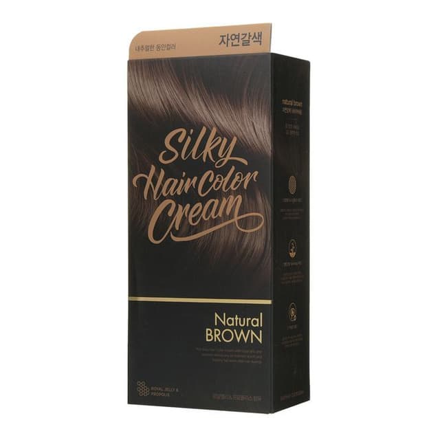 Stylist Silky Hair Color Cream, Natural Brown