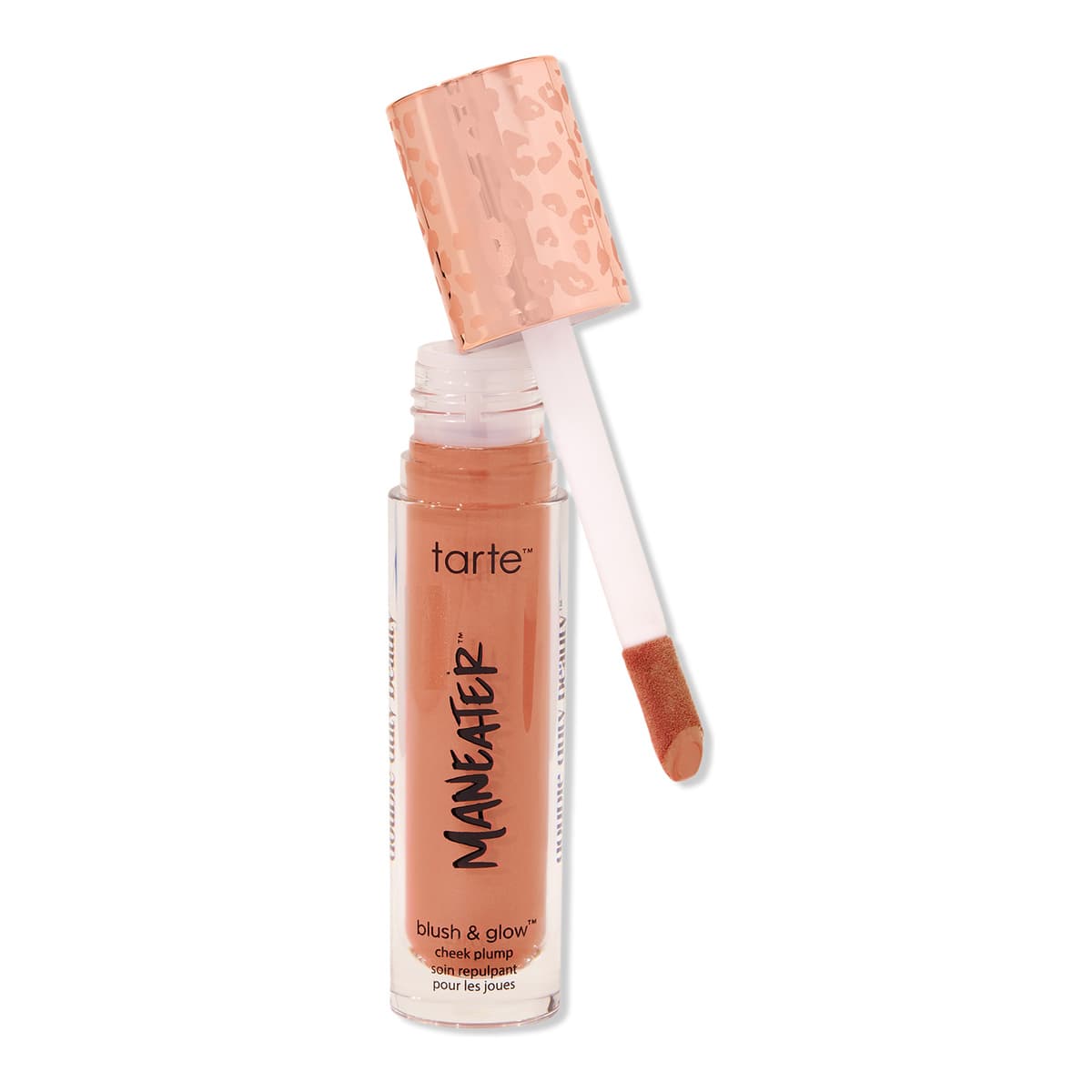 Maneater Blush & Glow Cheek Plump, Buffed Peach