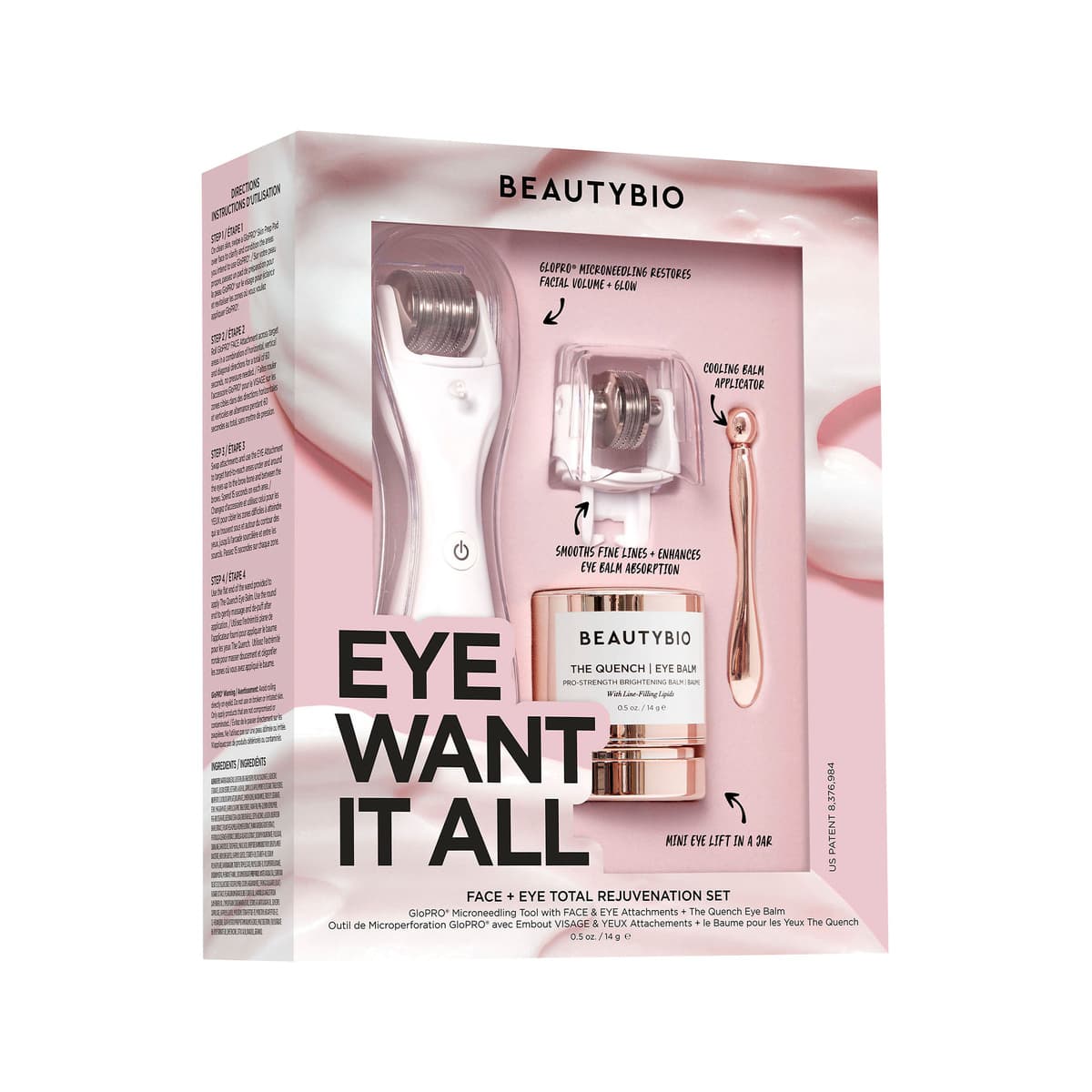 Eye Want It All Face + Eye Microneedling Set
