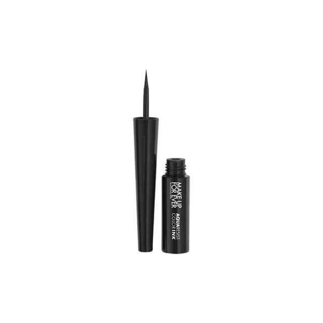 Aqua Resist Color Ink Liquid Eyeliner, #01 Matte Charcoal
