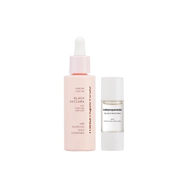 Black Baccara Hair Multiplying Scalp Concentrate + Pre-Treatment Exfoliator