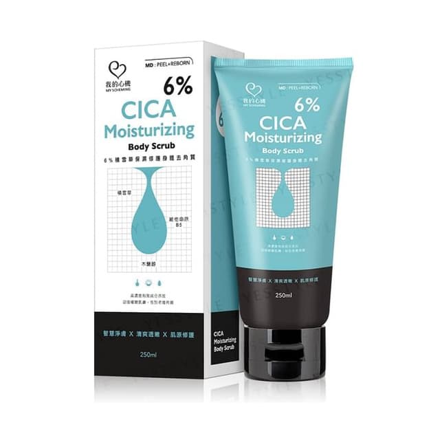 6% CICA Moisturizing Body Scrub