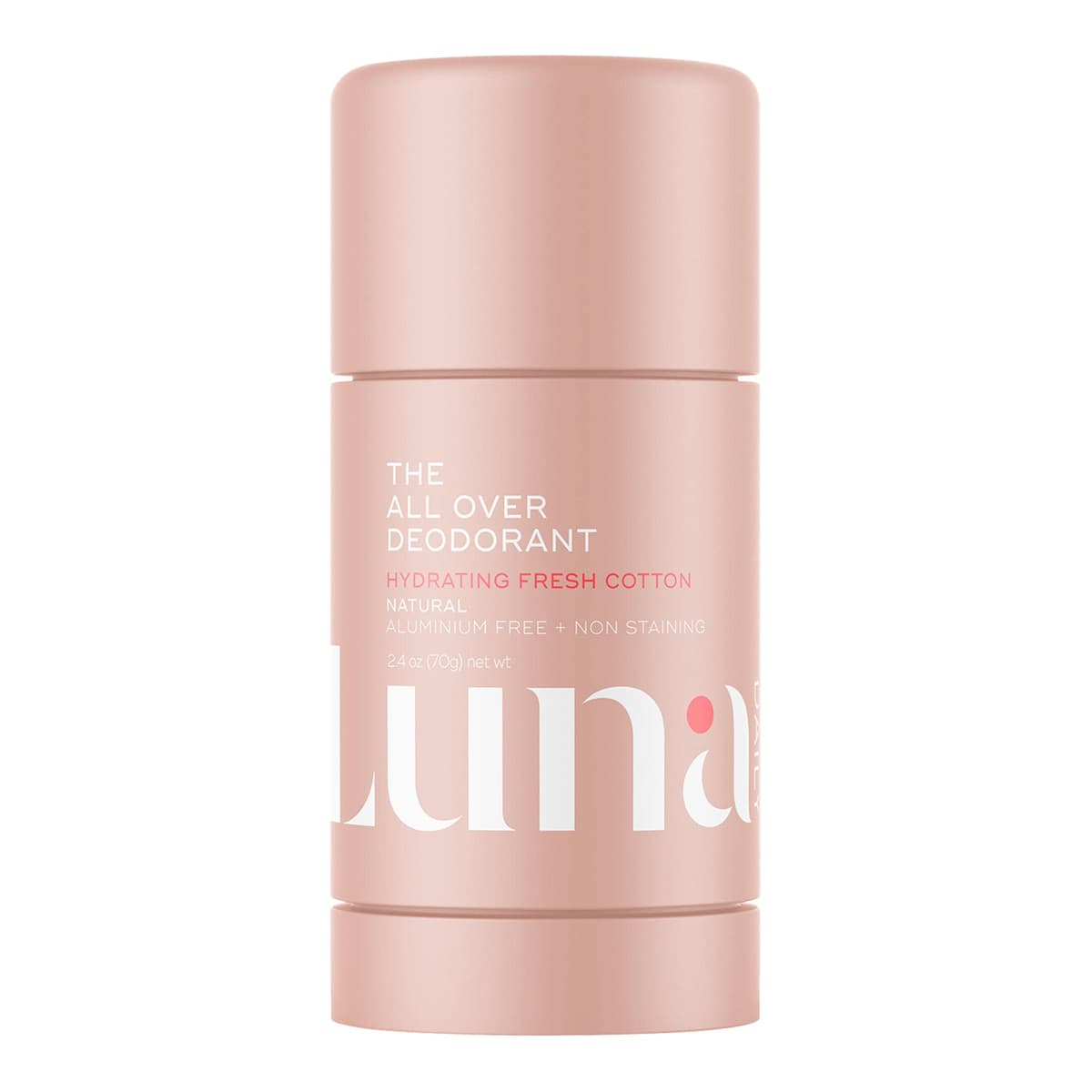 The Hydrating All Over Deodorant™- Extra-strength, Natural, Non-Staining, Aluminum Free Body Deodorant Stick