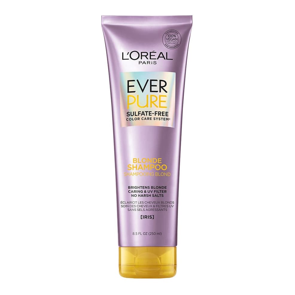 Sulfate Free Blonde Shampoo with Iris