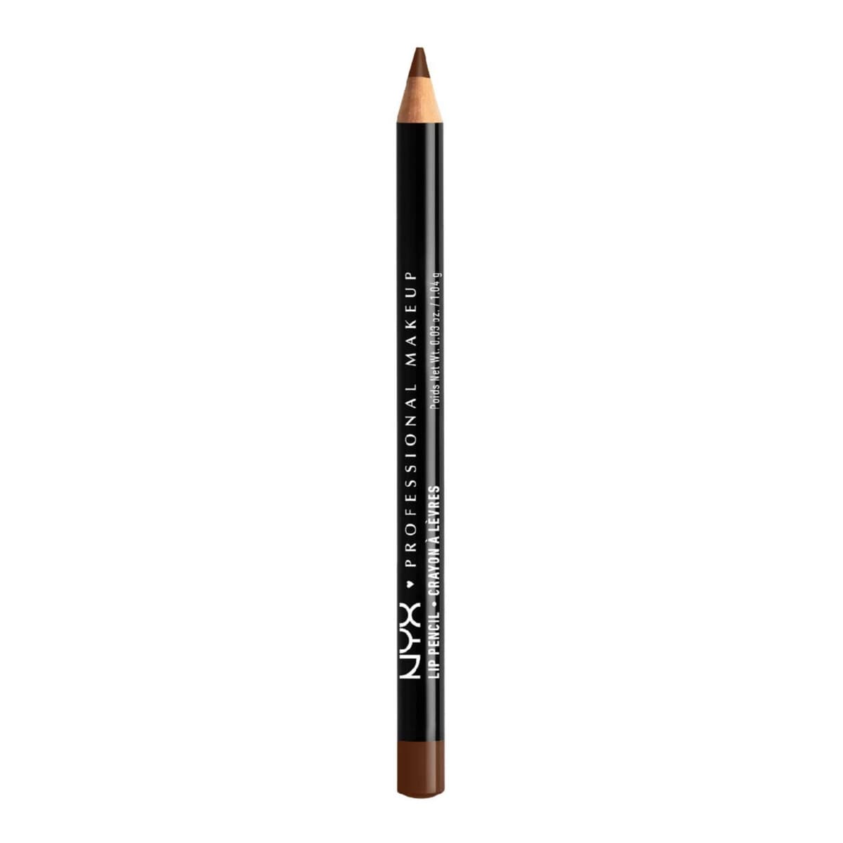 Nyx Professional Make Up Slim Lip Liner Pencil, hot cocoa