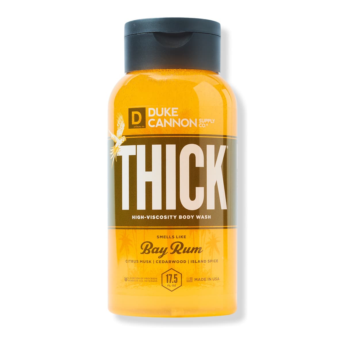 THICK Bay Rum High-Viscosity Body Wash