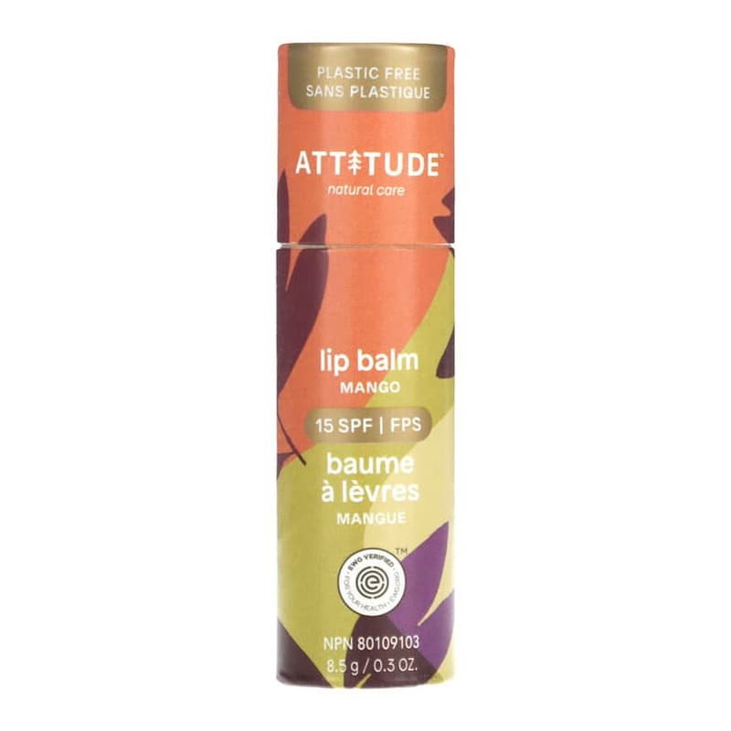 Leaves Bar, Lip Balm, SPF 15, Mango