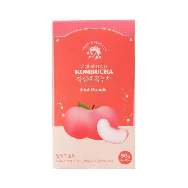 Kombucha, Flat Peach