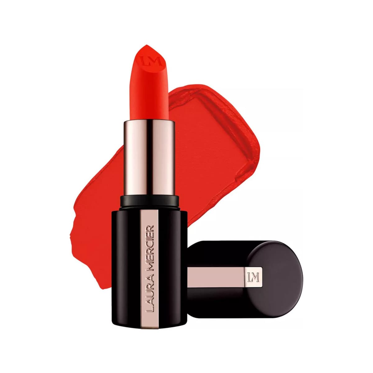 Caviar Smoothing Matte Lipstick, #500 Flame challis