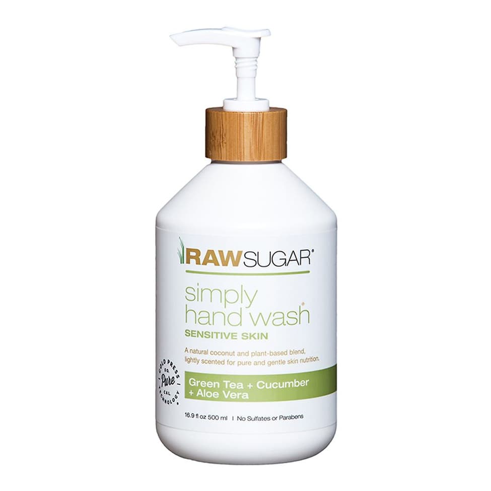 Sensitive Skin Hand Wash Green Tea + Cucumber + Aloe Vera