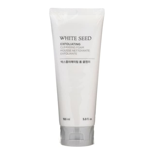 White Seed Exfoliating Foam Cleanser
