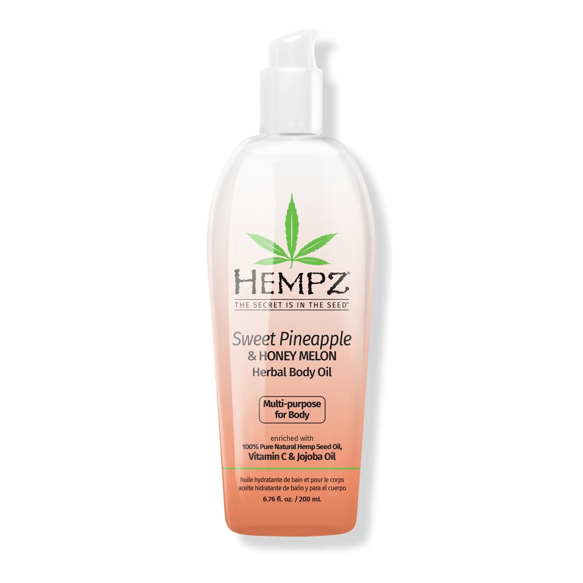 Sweet Pineapple Honey Melon Herbal Body Oil