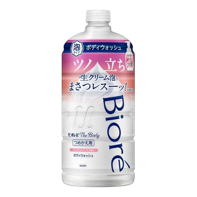 Biore U The Body Foam Type Body Soap, Brilliant Bouquet