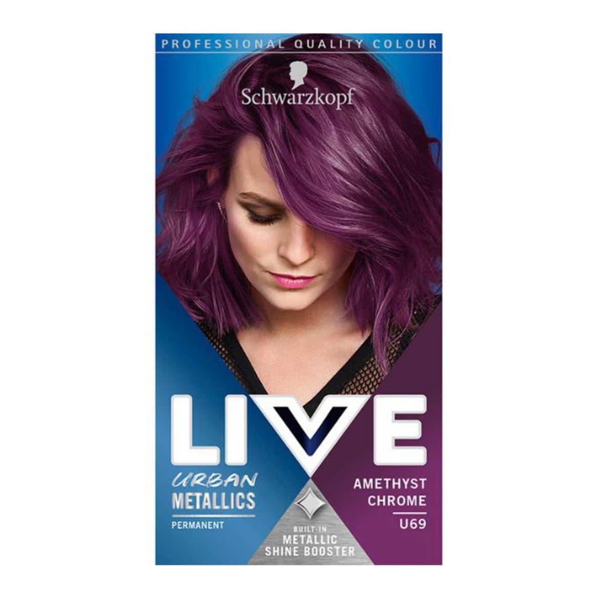 LIVE Amethyst Chrome U69 Permanent Hair Dye