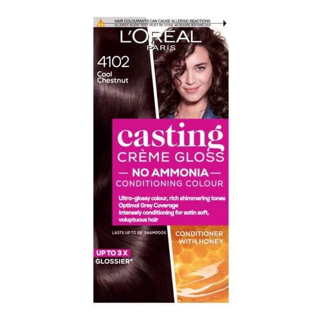 Casting Crème Gloss 410 Cool Chestnut Semi Perm Hair Dye