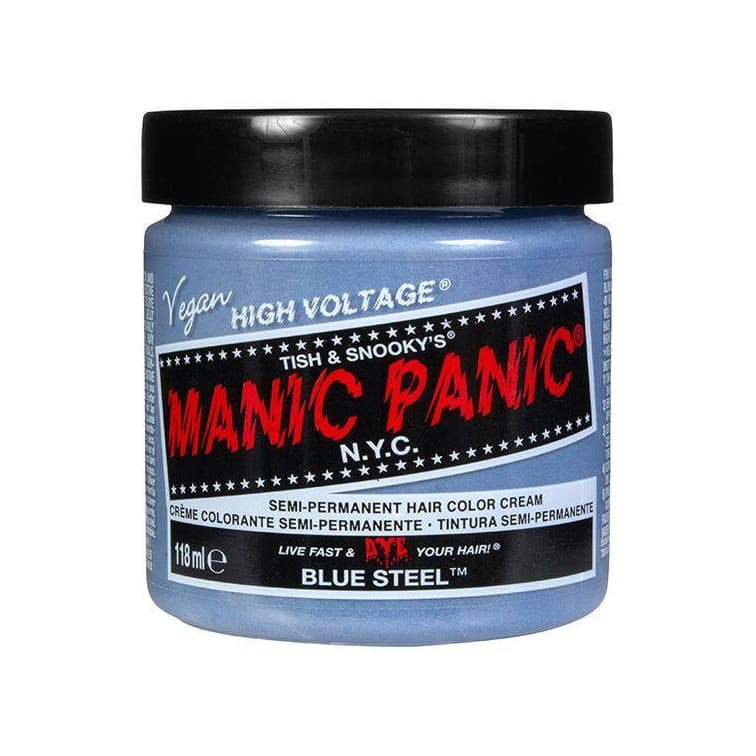 High Voltage Hair Dye Blue Steel Silver