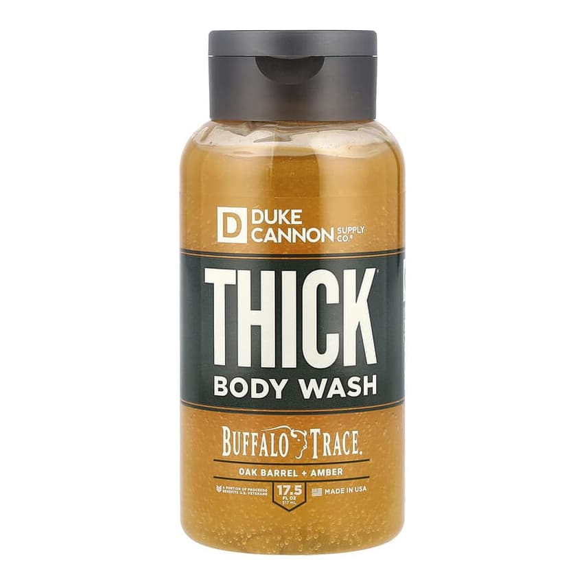 Thick® Body Wash, Buffalo Trace®, Oak Barrel + Amber
