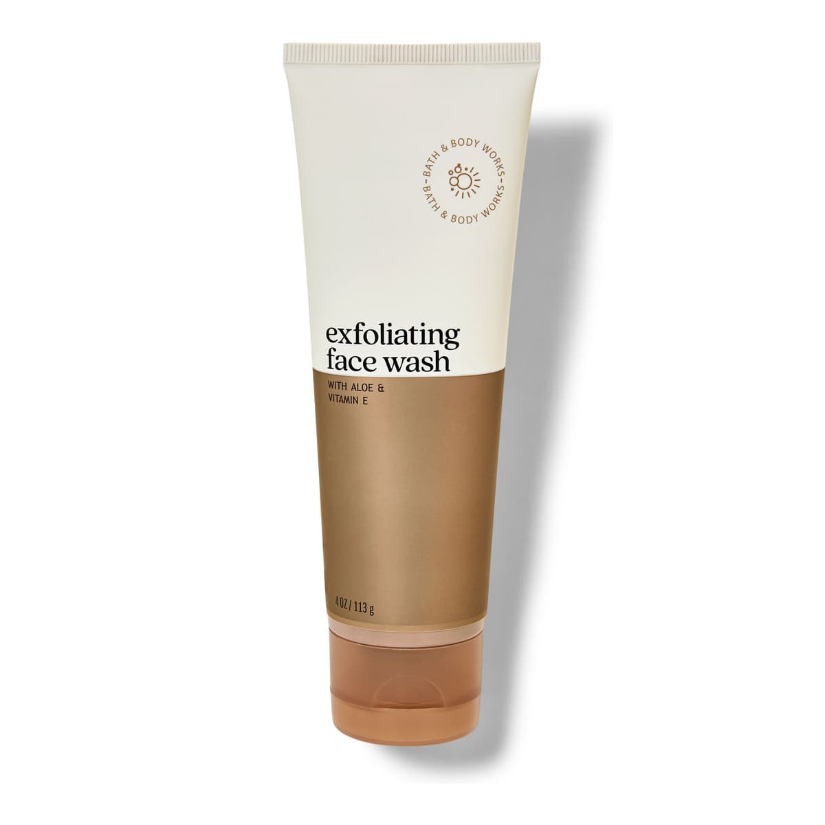 Exfoliating Face Wash, With Aloe + Vitamin E