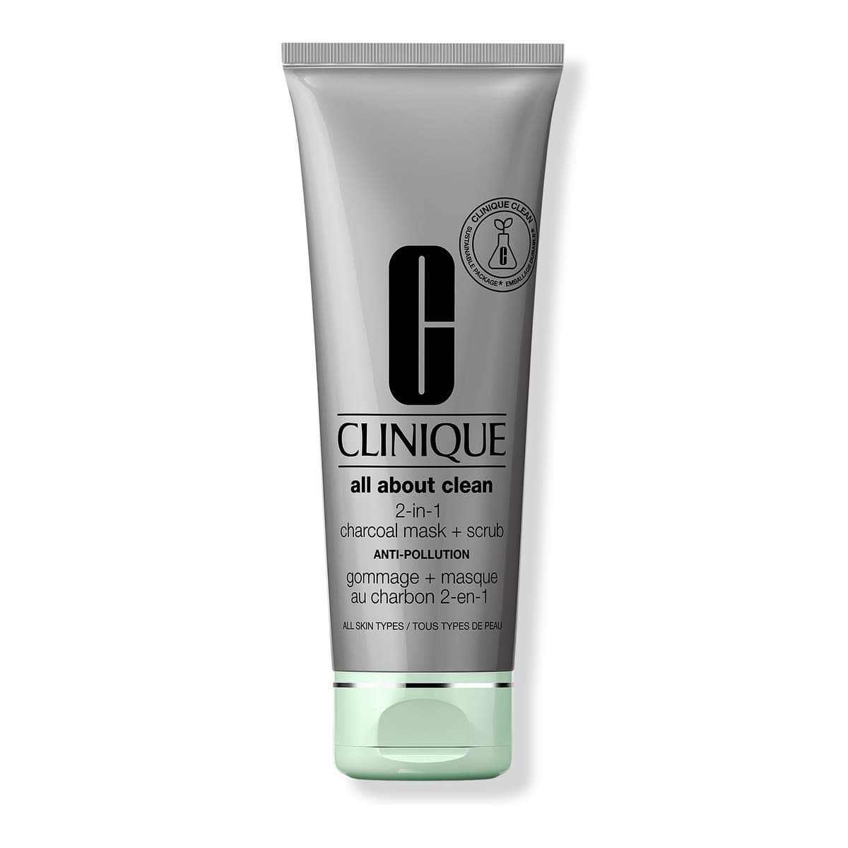 All About Clean 2-in-1 Charcoal Face Mask + Scrub