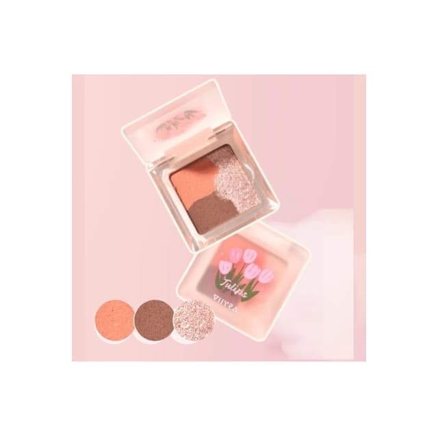 Dreamy Gradient 3 Color Eyeshadow, #N04 Little Melon