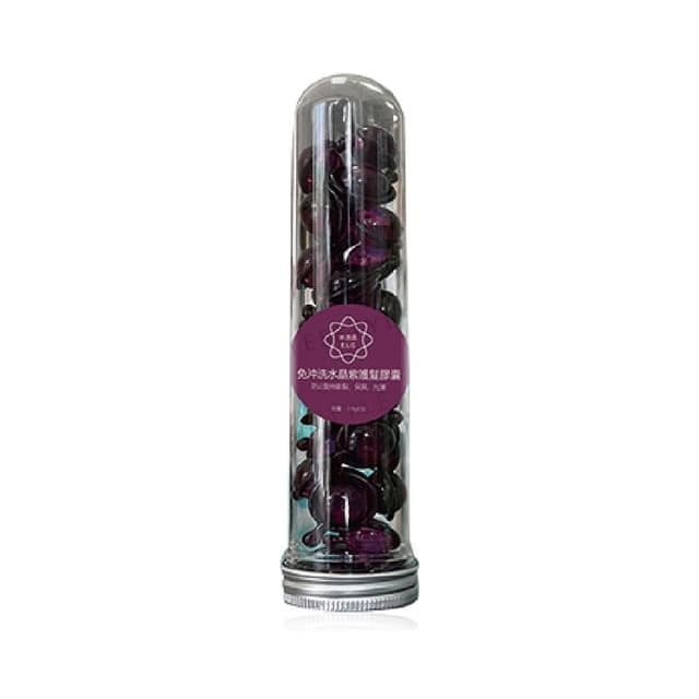 Essential Oil Bank No Rinse Purple Hair Treatment Capsules