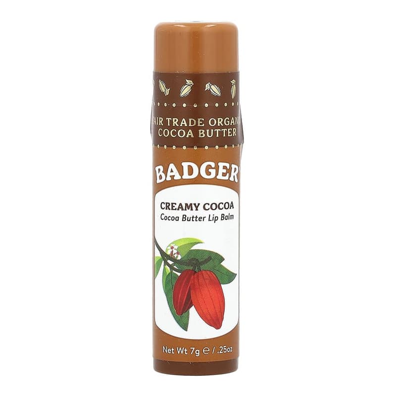 Cocoa Butter Lip Balm, Creamy Cocoa