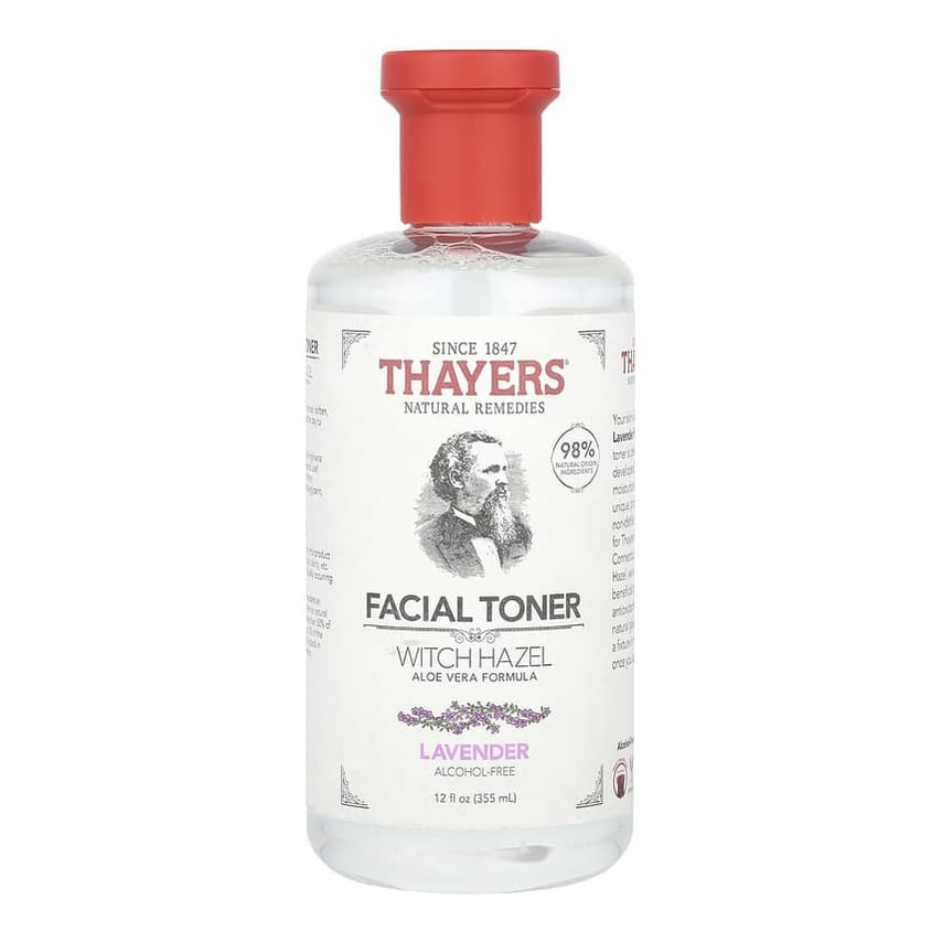 Witch Hazel Facial Toner, Alcohol-Free, Lavender