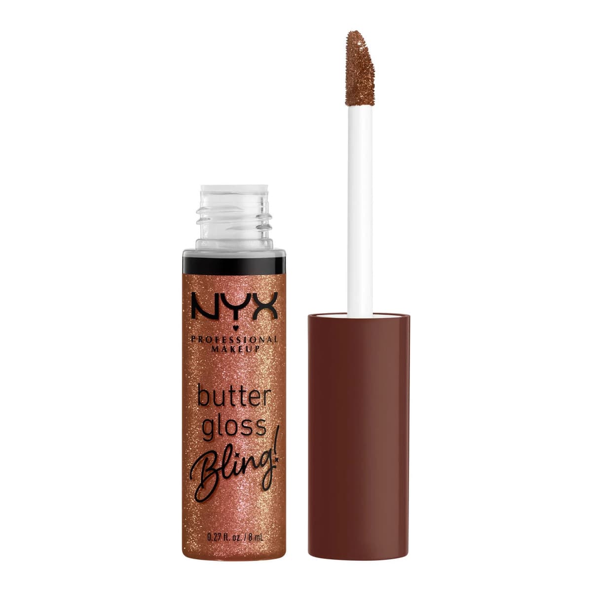 Butter Gloss Bling Non Sticky Lip Gloss, #08 Hustla