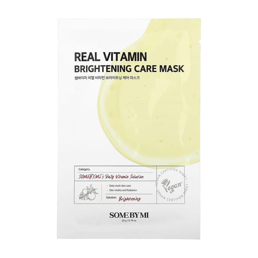Real Vitamin, Brightening Care Beauty Mask