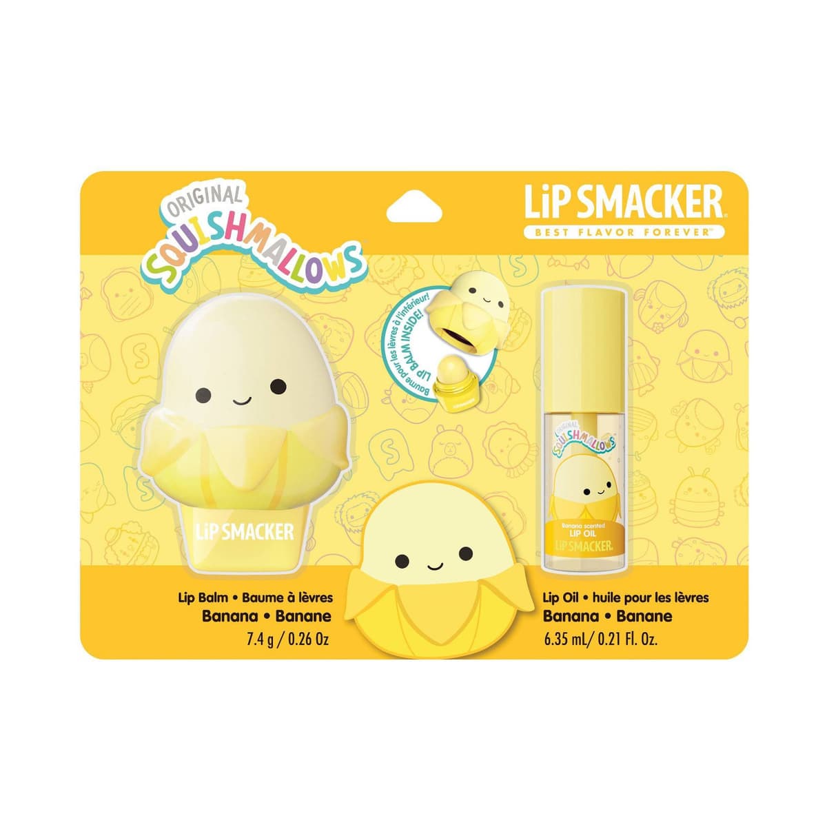 Junie Lip Balm & Banana Lip Oil - 2pc