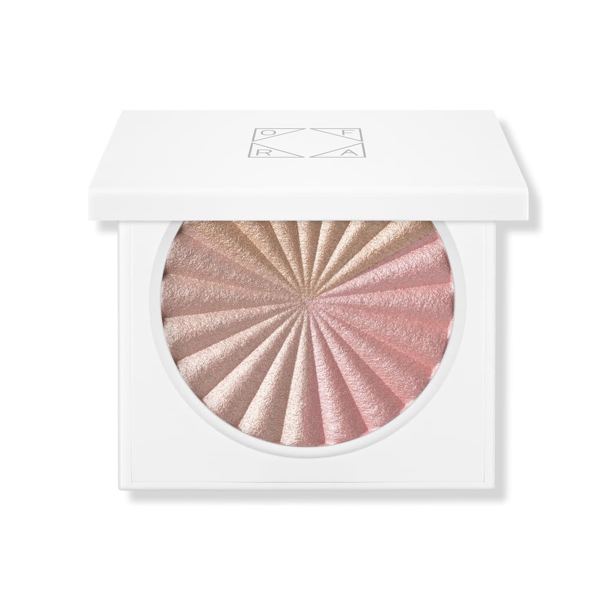 Shimmering Baked Swirled Highlighter, Golden Hour
