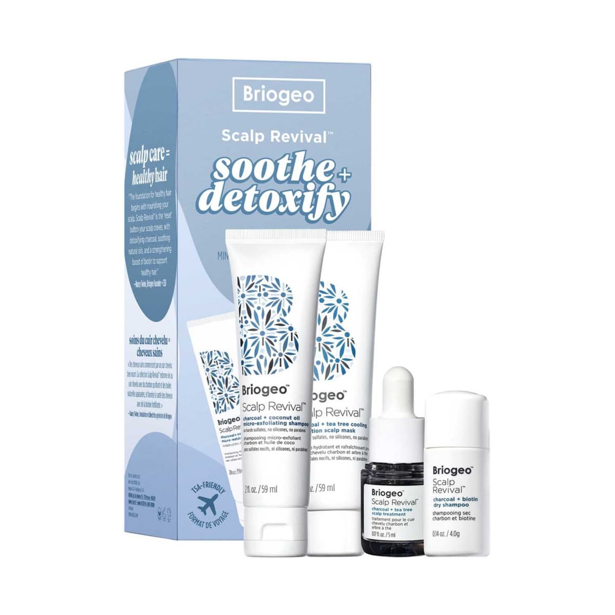 Scalp Revival™ Soothe + Detoxify Travel Set