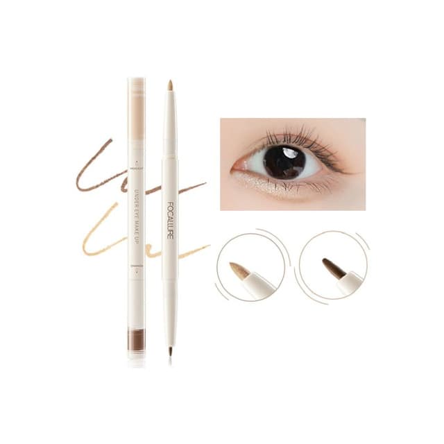 Double-headed Eye Contouring Stick, #E01 Matte Brighten Light Brown