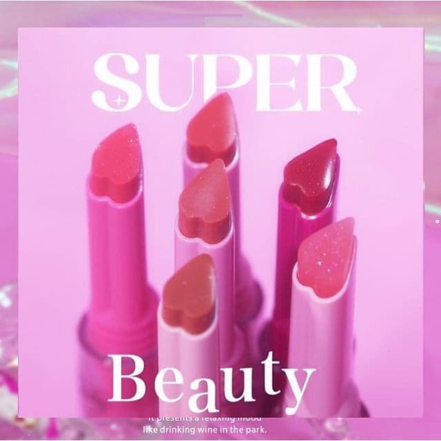 Special Edition Heart-shaped Lipstick, #S03 Pretty Pink