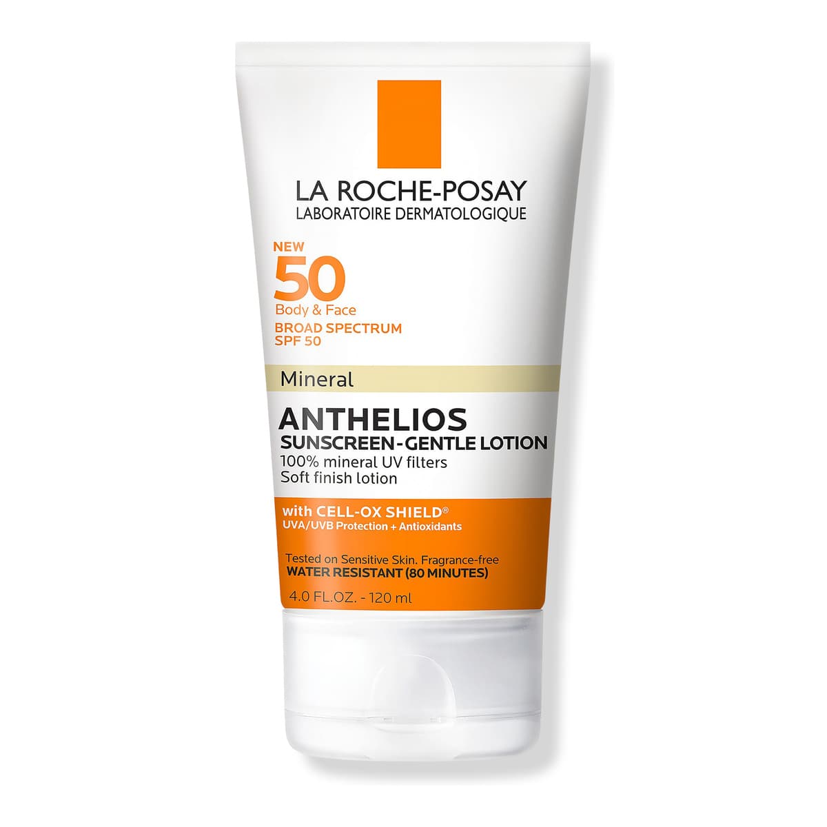 Anthelios Body and Face Soft Finish Mineral Sunscreen Lotion SPF 50