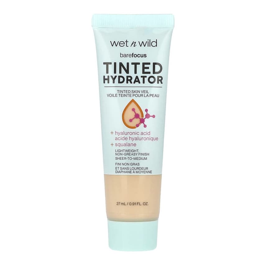 Barefocus, Tinted Hydrator, Light Medium
