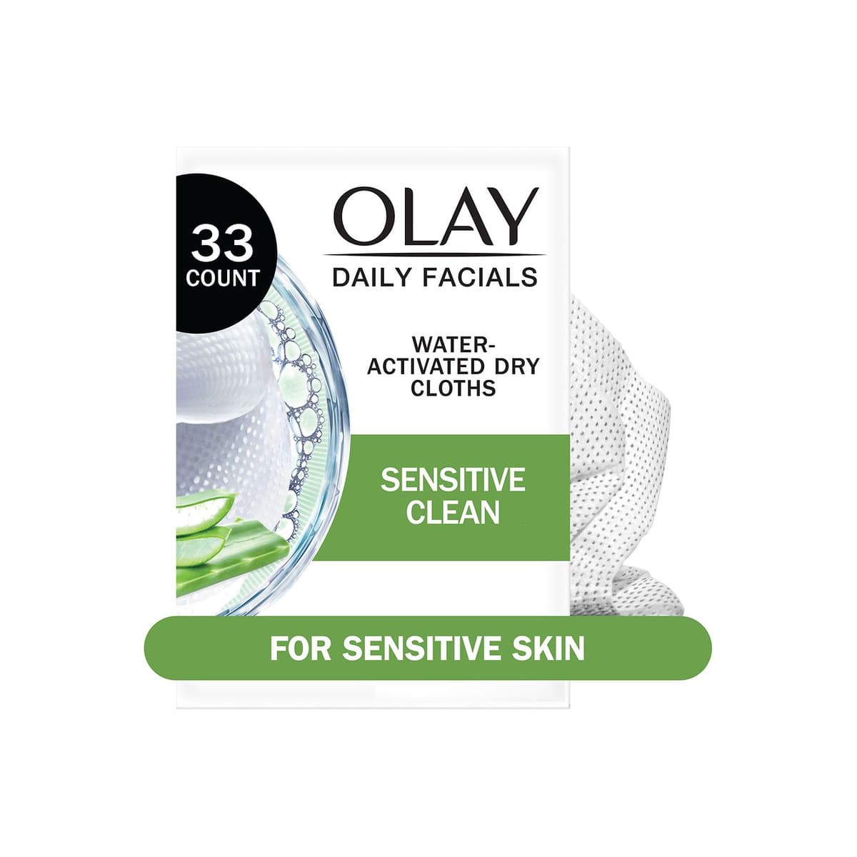 Daily Facials Sensitive Cleansing Cloths Fragrance-Free