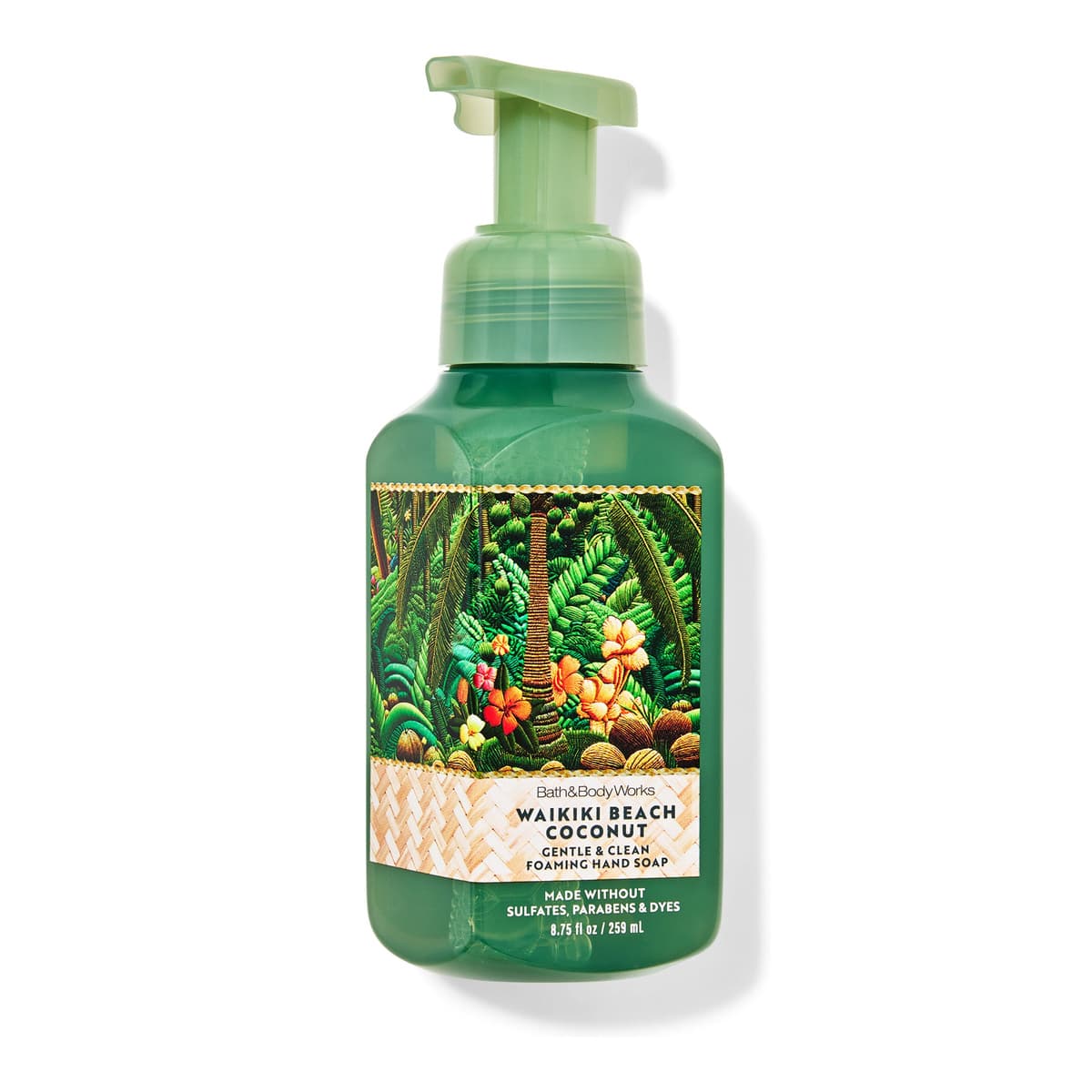 Waikiki Beach Coconut, Gentle & Clean Foaming Hand Soap
