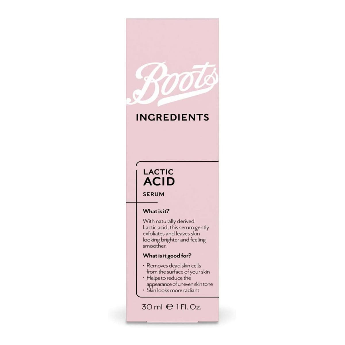 Ingredients Lactic Acid Serum