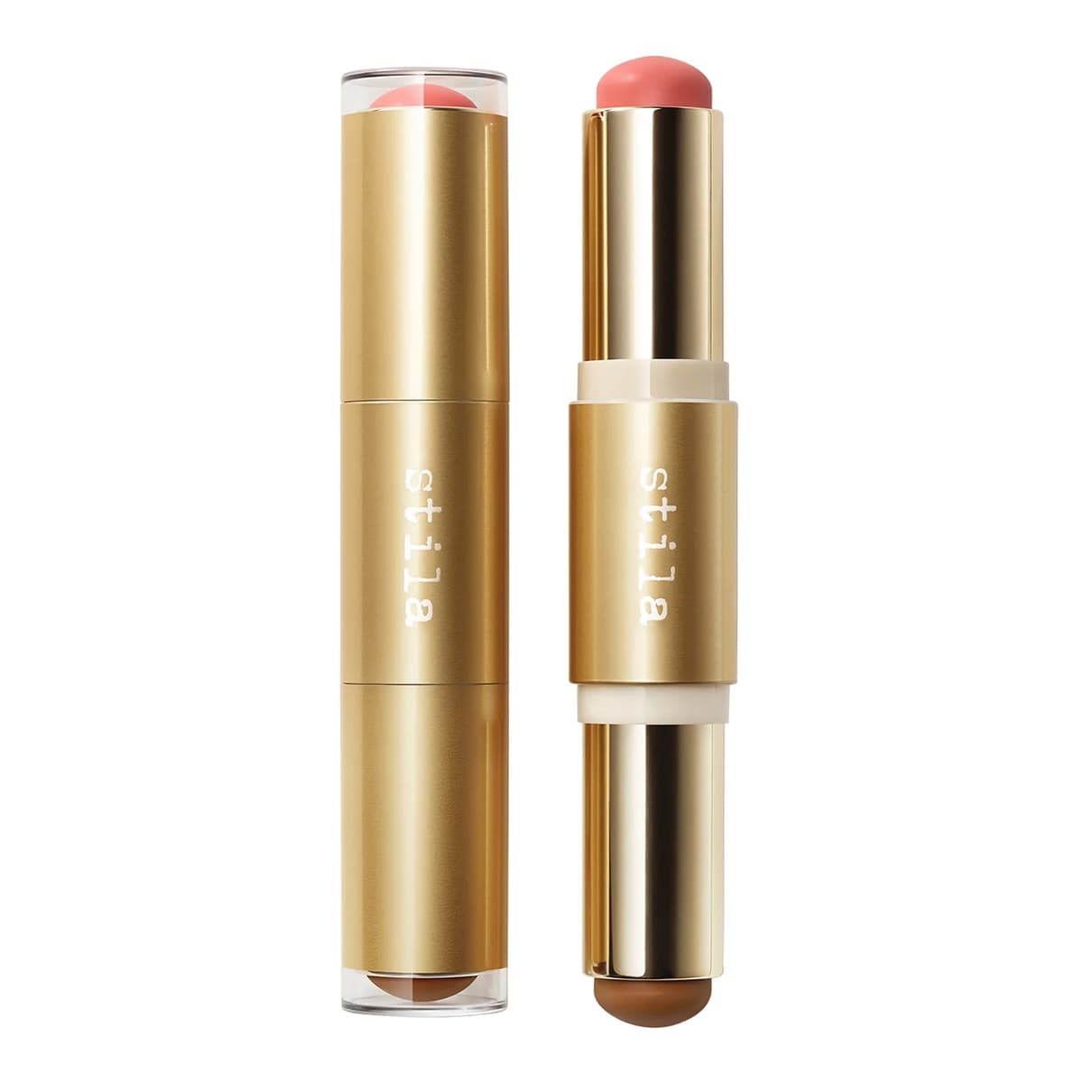Blush & Bronze Hydro-Blur Cheek Duo, Soft Pink