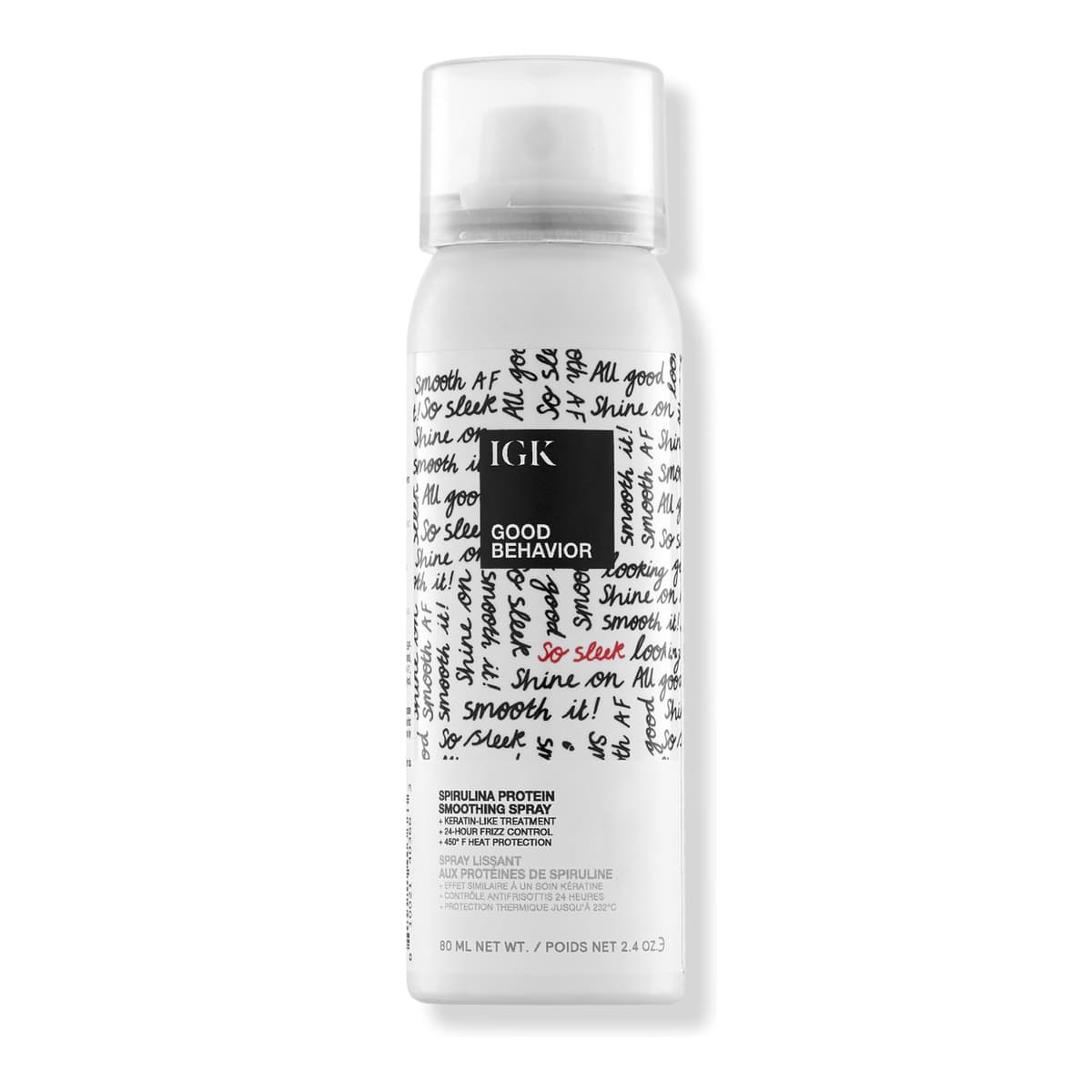 Travel Size Good Behavior Spirulina Protein Smoothing Spray