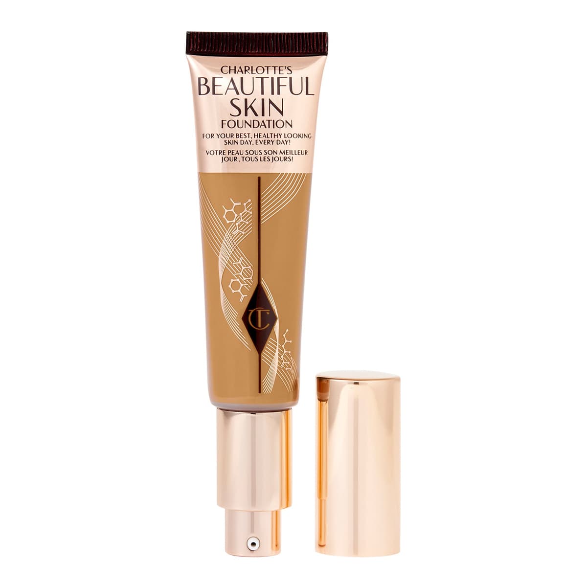 Beautiful Skin Medium Coverage Liquid Foundation with Hyaluronic Acid, #10 Neutral