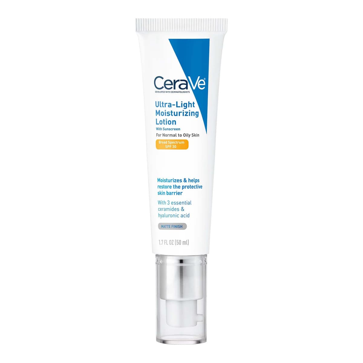 Ultra-Light Moisturizing Lotion SPF 30 with Hyaluronic Acid & Ceramides