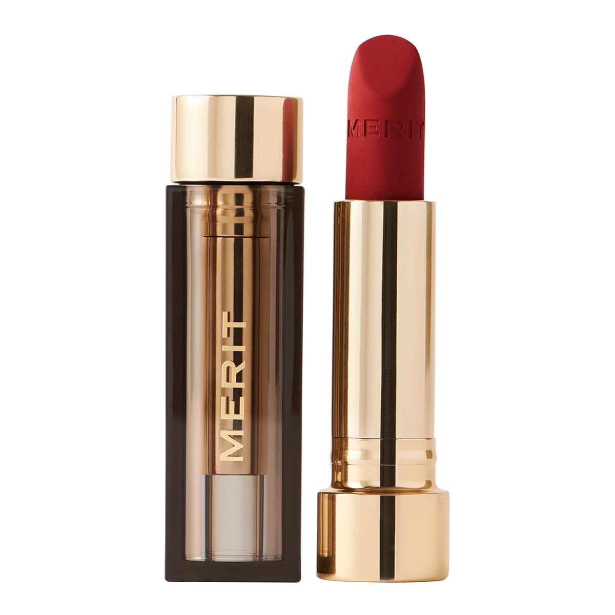 Signature Lip Lightweight Matte Lipstick, Power